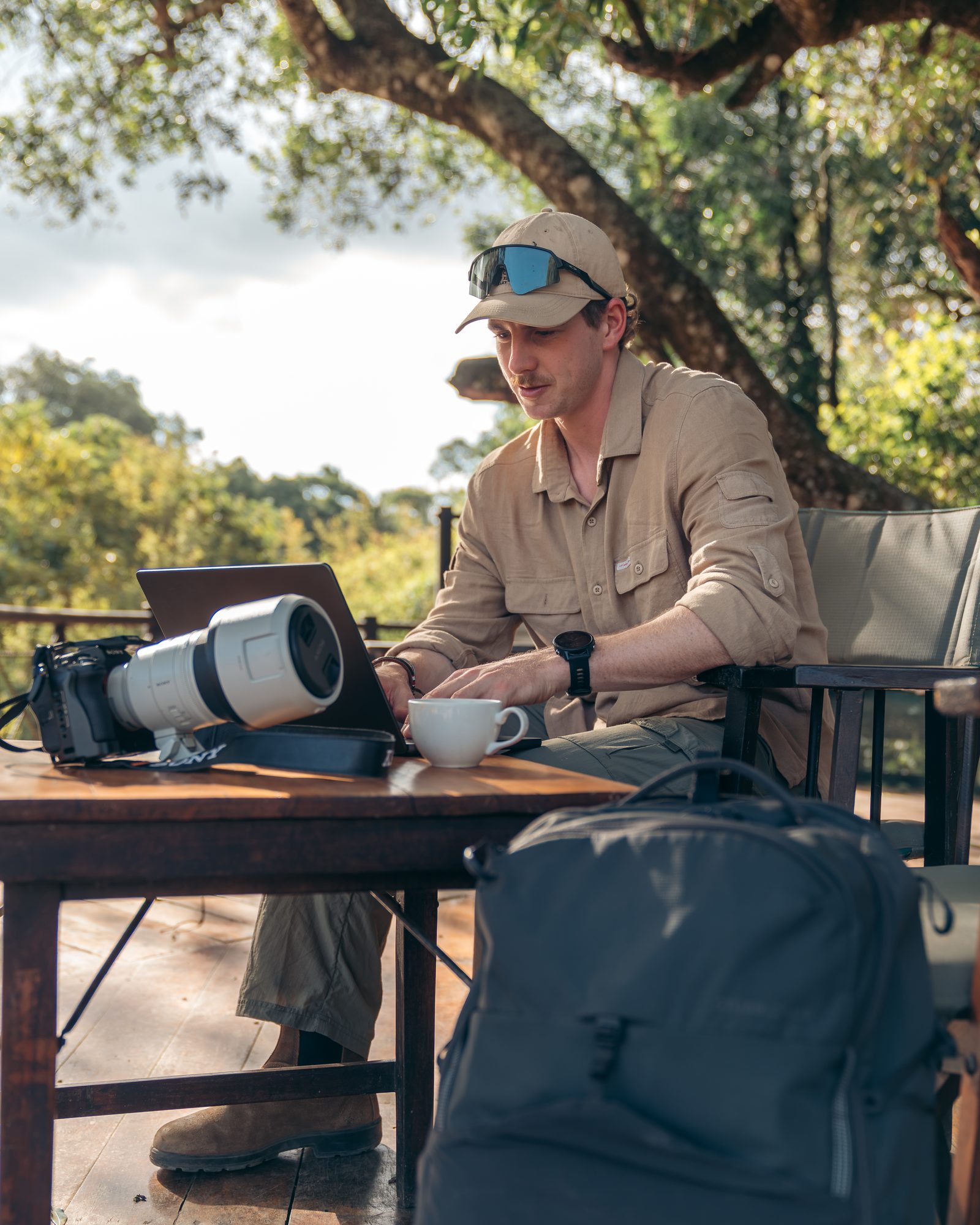 Writing from camp in the Maasai Mara